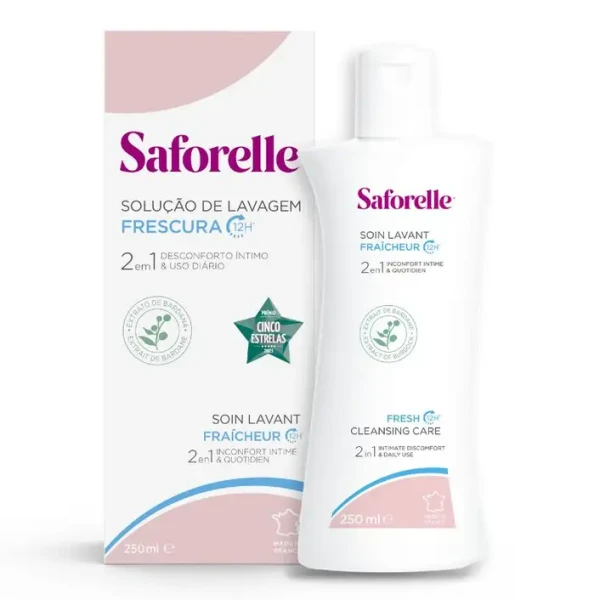 Saforelle Solução de Lavagem Frescura 250ml